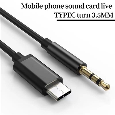 Audio kábel typu C na 3,5 mm